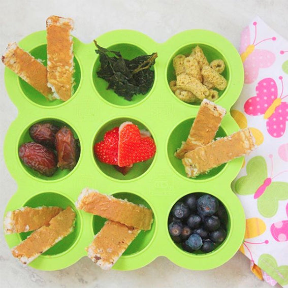 Ice Cube Tray Toddler Meal