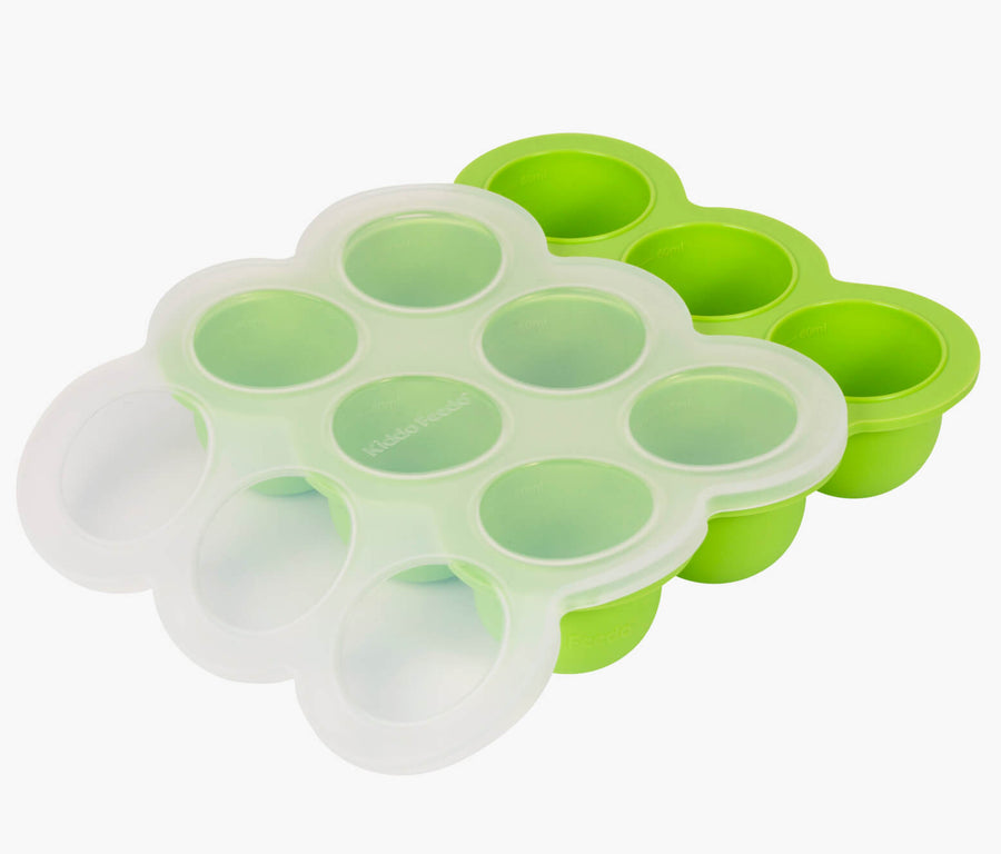 haakaa Baby Food Freezer Storage Tray - Breast Milk Freezer Tray, Silicone  Baby Food Freezer Tray, Food Storage Container for Homemade Baby Food,with  Record Card Slot, Pea Green - Yahoo Shopping